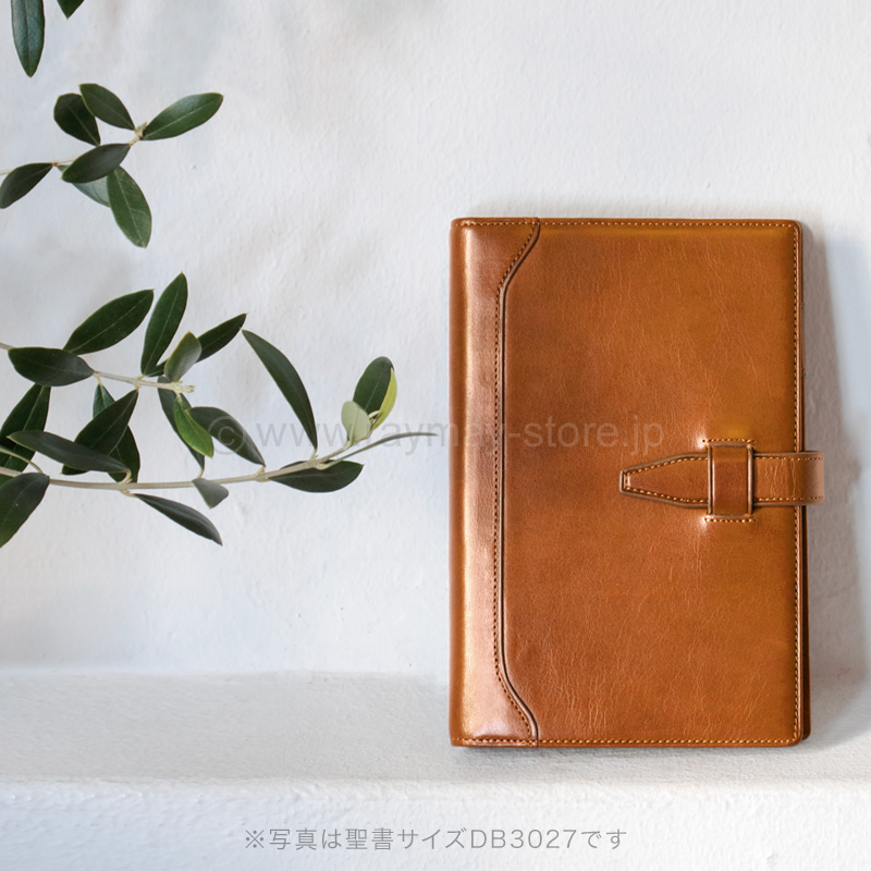 ダ・ヴィンチ グランデ オリーブレザー ポケットジャストリフィル