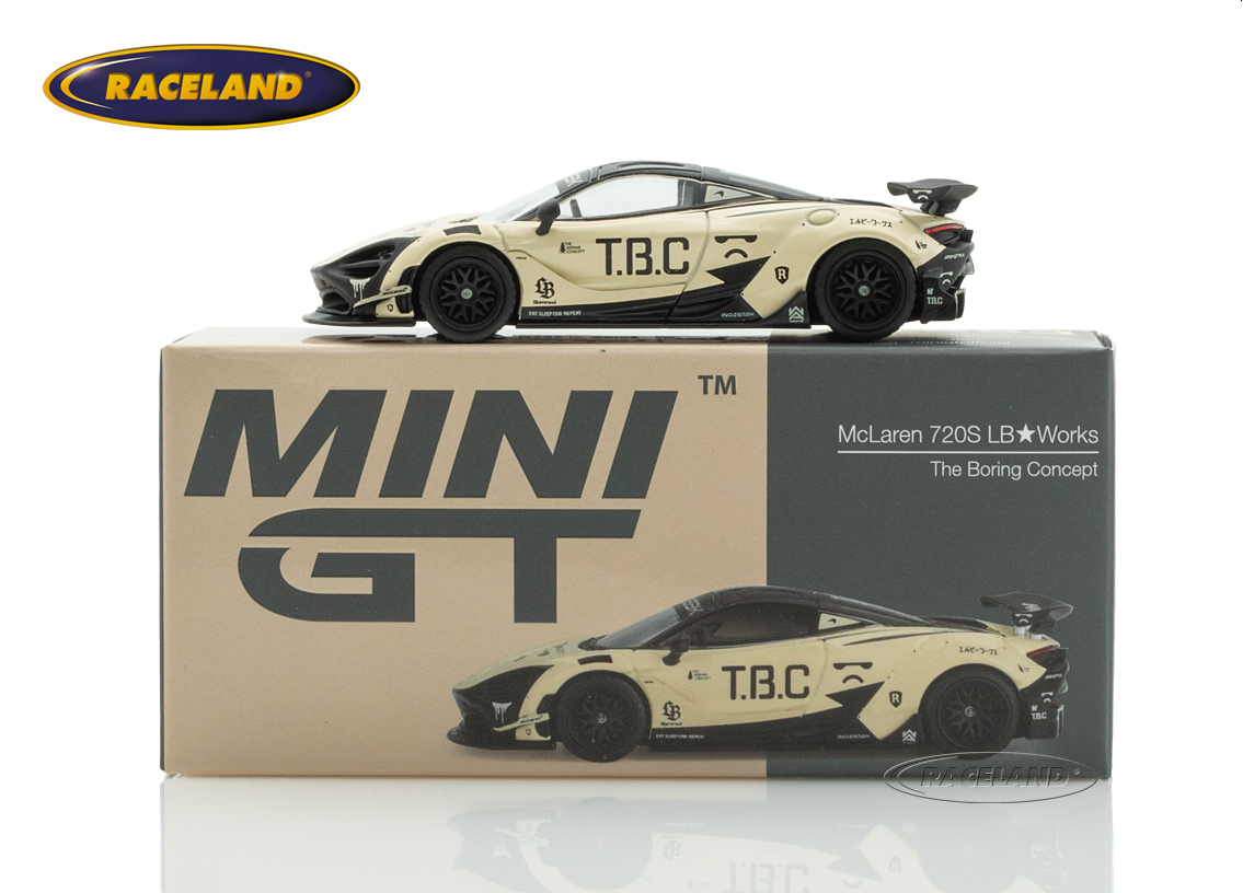Mclaren 570s 720s Ue Mclaren BAPE X LBWK 】MINI GT ABC CAMO
