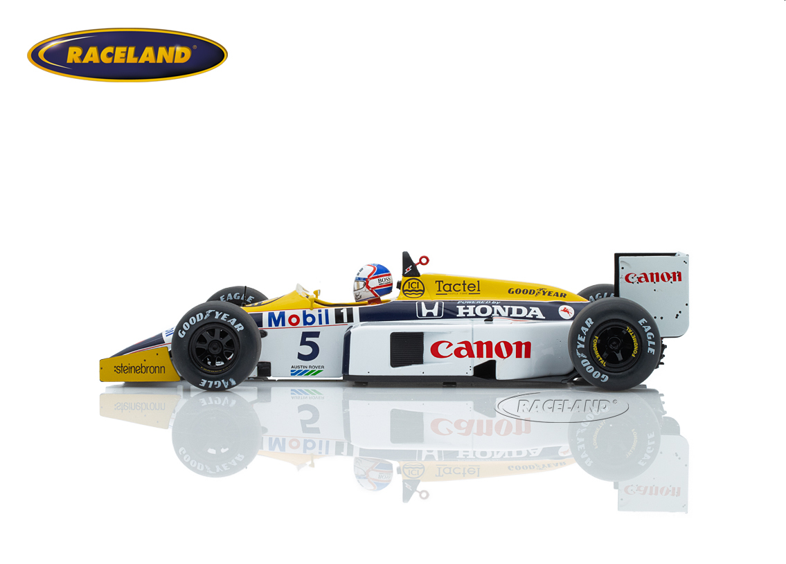 新品 1/43 スパーク レーシングオン特注 ウィリアムズ ホンダ FW11
