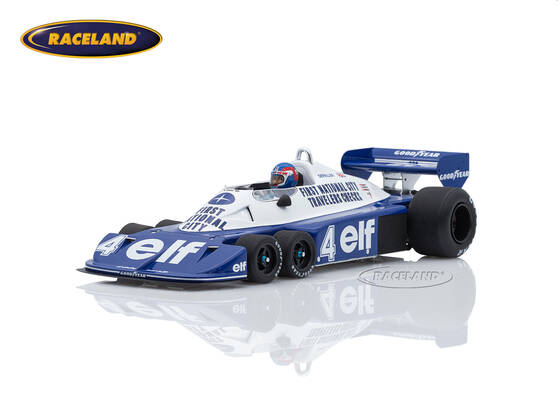 Tyrrell P34 Cosworth V8 sixwheel F1 elf 3° South African GP 1977