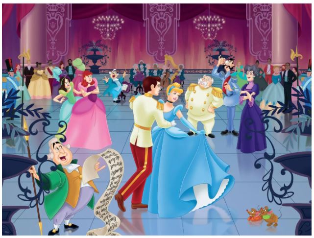 希少品Walt Disney's Cinderella ジグソーパズル 300p 希少品Walt