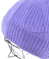 AURALEE（オーラリー）ニットキャップ・ビーニー 紫 サイズ:F メンズ