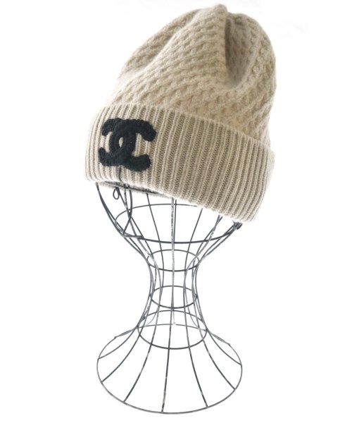 希少 CHANEL ビーニー ケーブル編み 希少 CHANEL ビーニー ケーブル