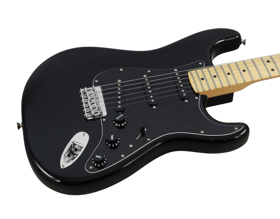 Custom HardRelic Black Stratocaster Fender Custom Shop ZF Strat