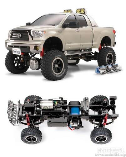 タミヤ タンドラ ハイリフト 組み立て塗装済み タミヤ タンドラ