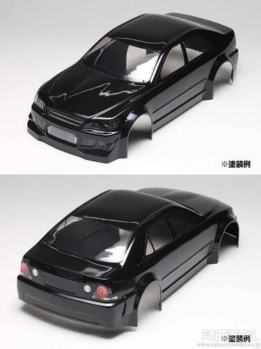 ドリフトカー ボディ 1/10 アルテッツァ 風間オート仕様 AE86フルコン