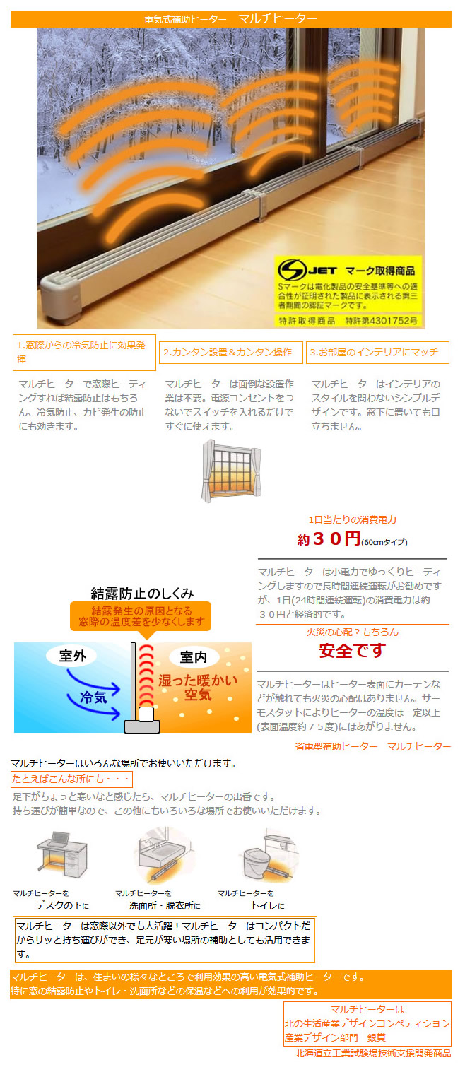 楽天市場】楽天1位新型 窓際 マルチヒーター 90cm ZZ-NM900 ウィンド