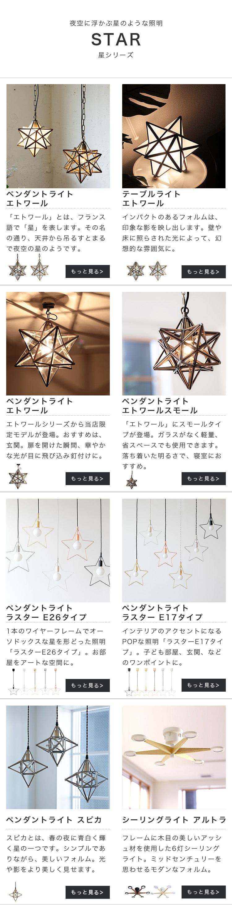 楽天市場】【当社限定シーリングタイプ 星の影がかわいい