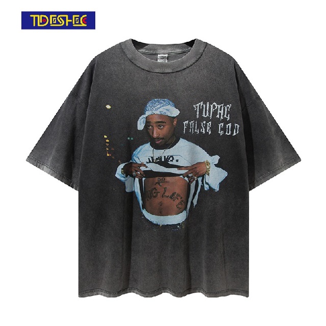 楽天市場】送料無料 メンズ TUPAC 2PAC 2パック プリント Tシャツ