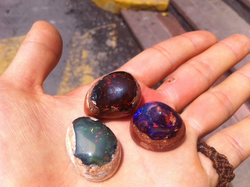 カンテラオパール 青 小粒 ストア カンテラオパール青小粒