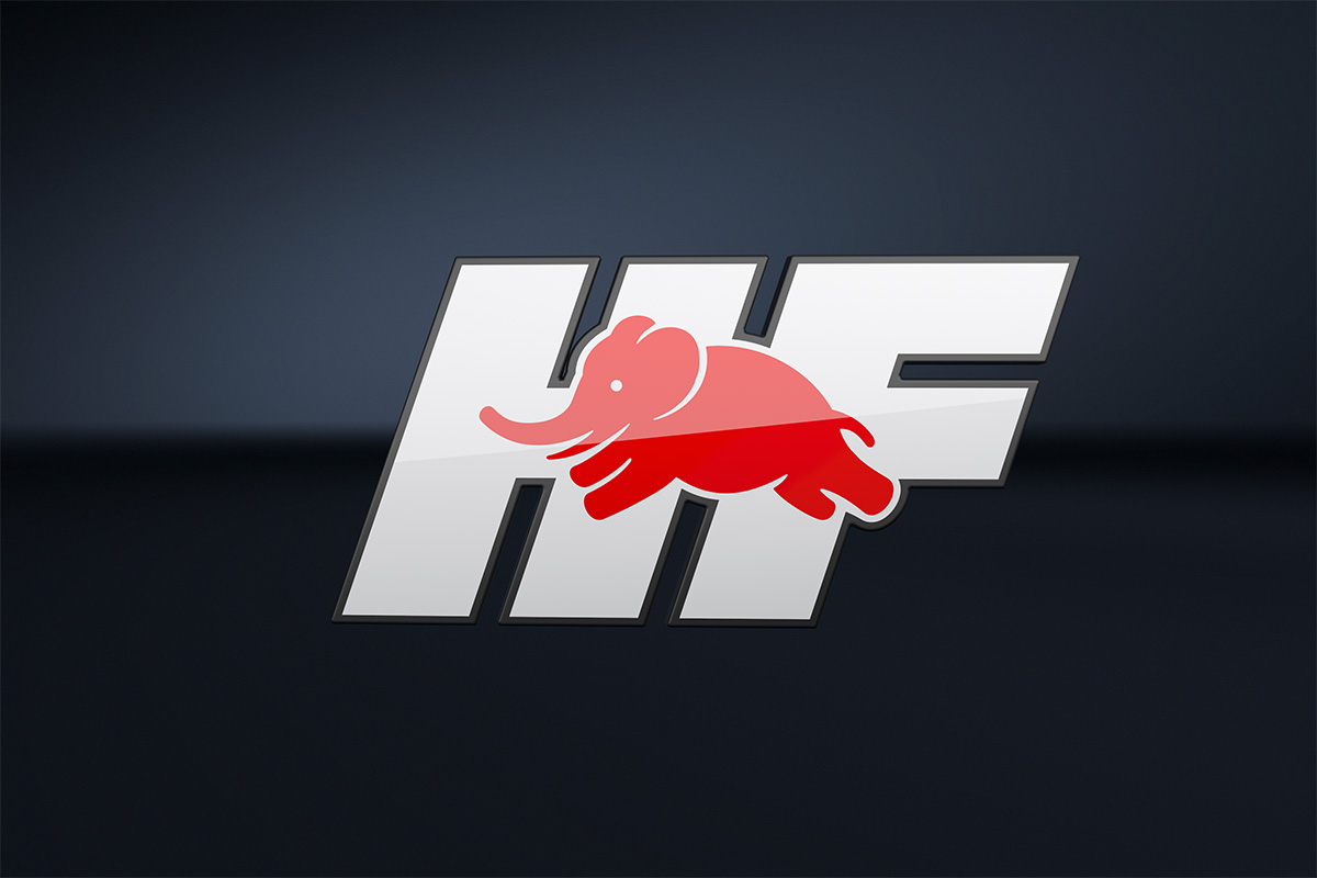 ランチア伝統の「フライングエレファント」をあしらったHFロゴが復活