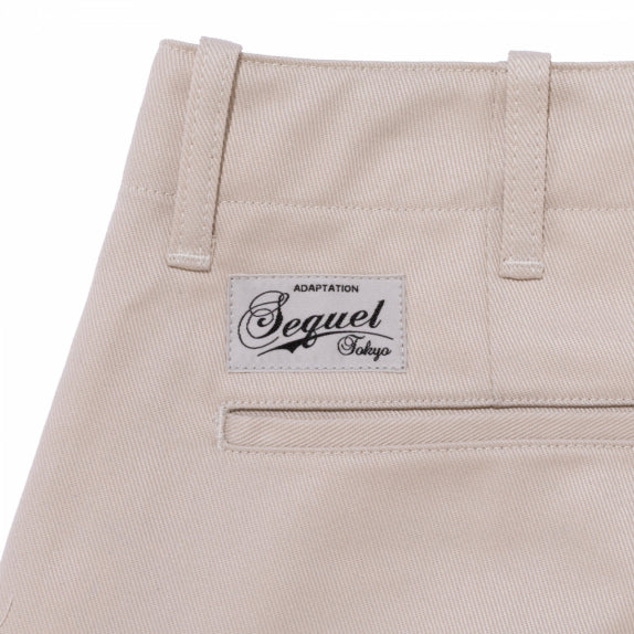 SEQUEL]CHINO PANTS(TYPE-XF)/BEIGE(SQ-25SS-PT-03) – R&Co.