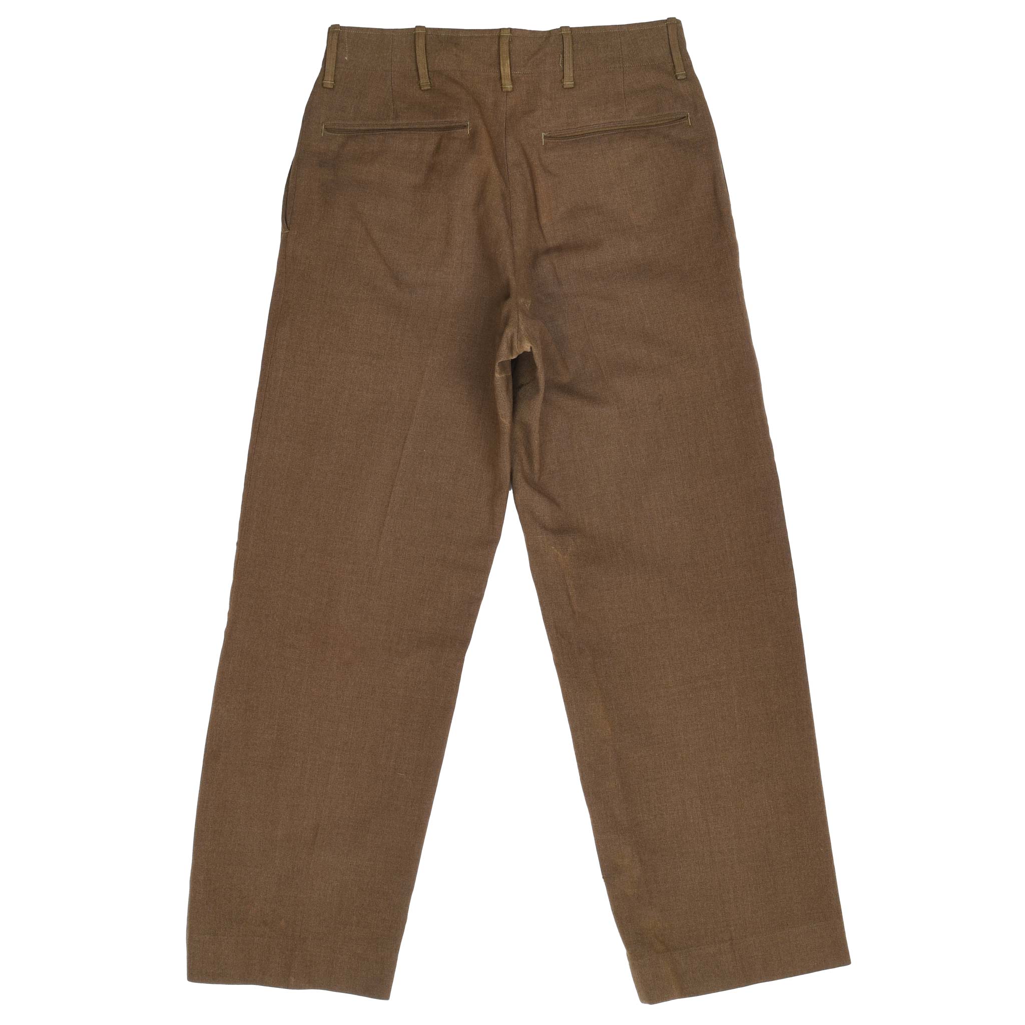 VINTAGE US ARMY WOOL TROUSERS PANTS 1941 WW2 SIZE 29X29 – Rare