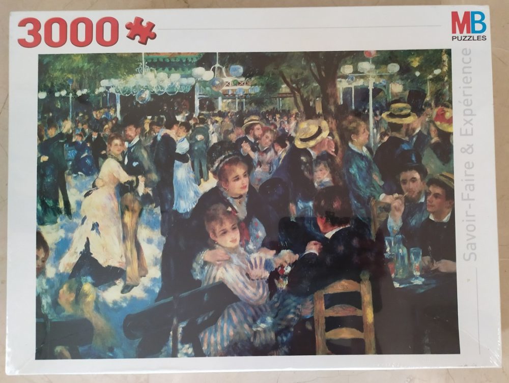 3000, MB, Bal du Moulin de la Galette, Renoir - Rare Puzzles