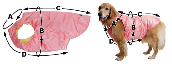 アルファアイコン》エアライナー（大型犬用ウエア）