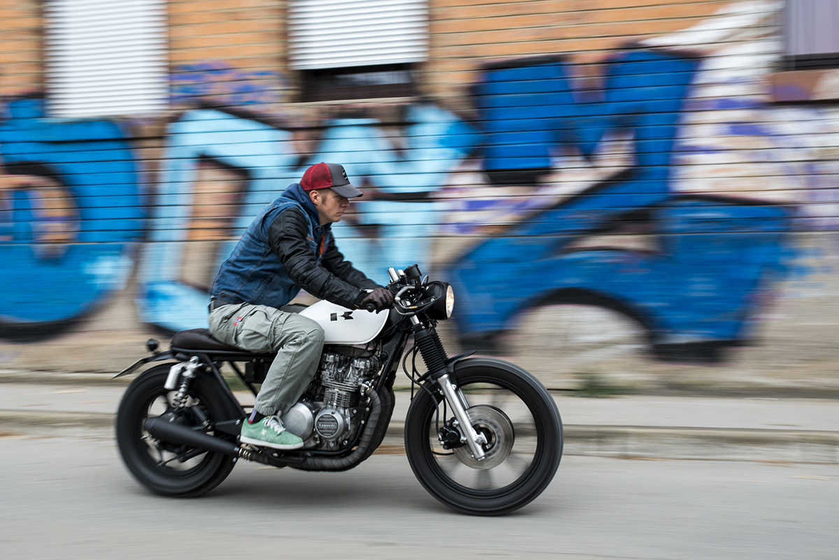 First Cafe Racer build - CGL Kawasaki KZ550 - Return of the Cafe