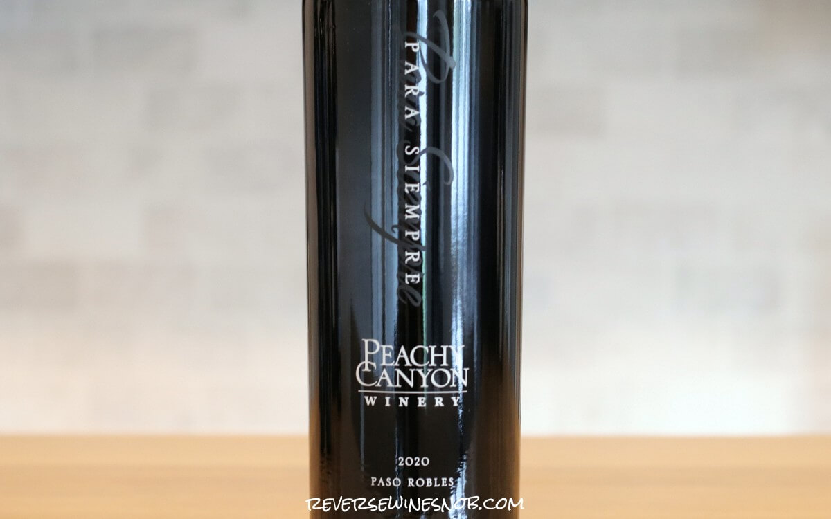INSIDER DEAL! Peachy Canyon Para Siempre - Unbelievably Fantastic!