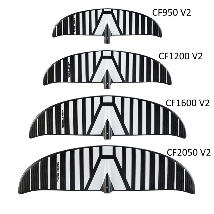 Armstrong A+ System Carving Freeride V2 Front Wing — REAL Watersports