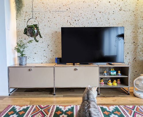 usmハラーテレビボードTVボードサイドボードベージュ