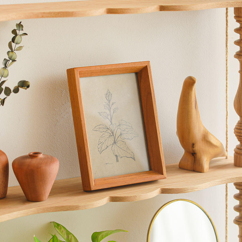 Laguna Sunset Blur - A3プリント + チークウッドフレーム Laguna