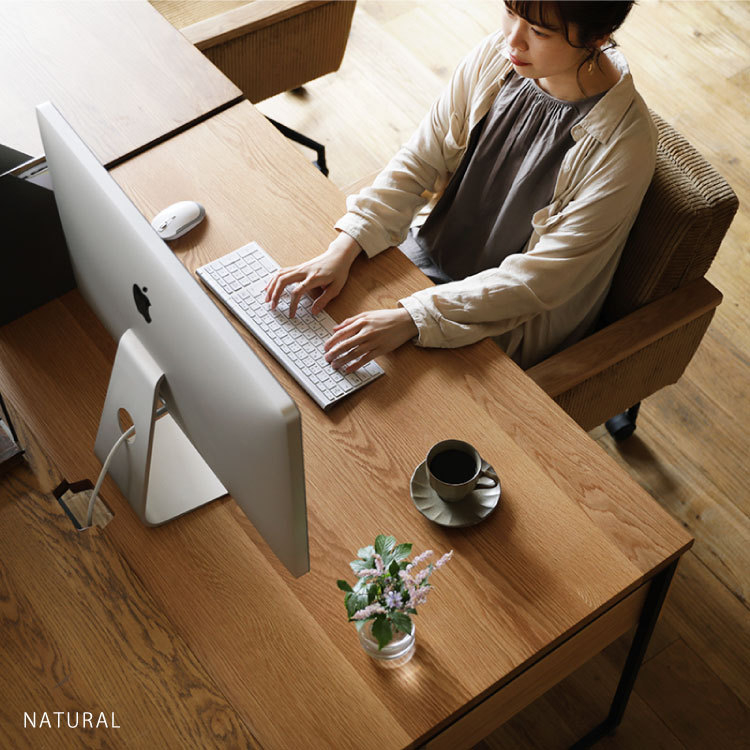 デスク WIRY／NA ｜家具・インテリア通販 Re:CENO(リセノ)