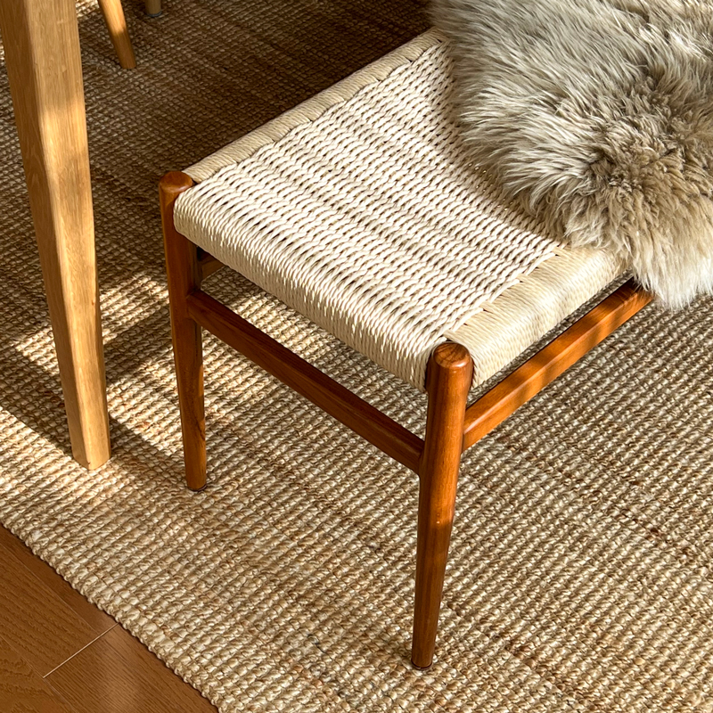 わたしの愛用品-ダイニングにくつろぎをダイニングベンチ PAPERCORDを