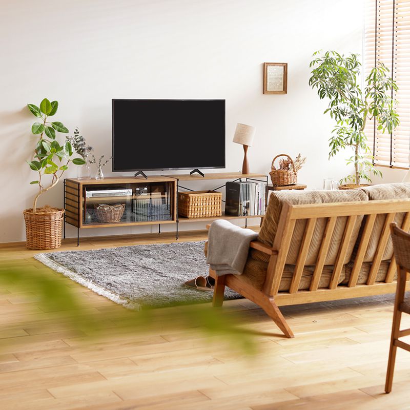 無印良品 木製テレビ台 幅120センチ 足付き 無印良品 木製テレビ台 幅