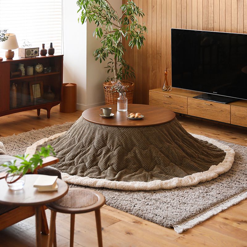 割引 家具調コタツ 丸型 直径90センチ