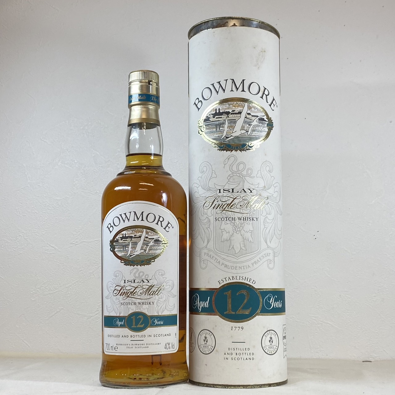 BOWMORE ボウモア12年 ウイスキー 700ml 40% 箱付×2 未開封 ボウモア 12年