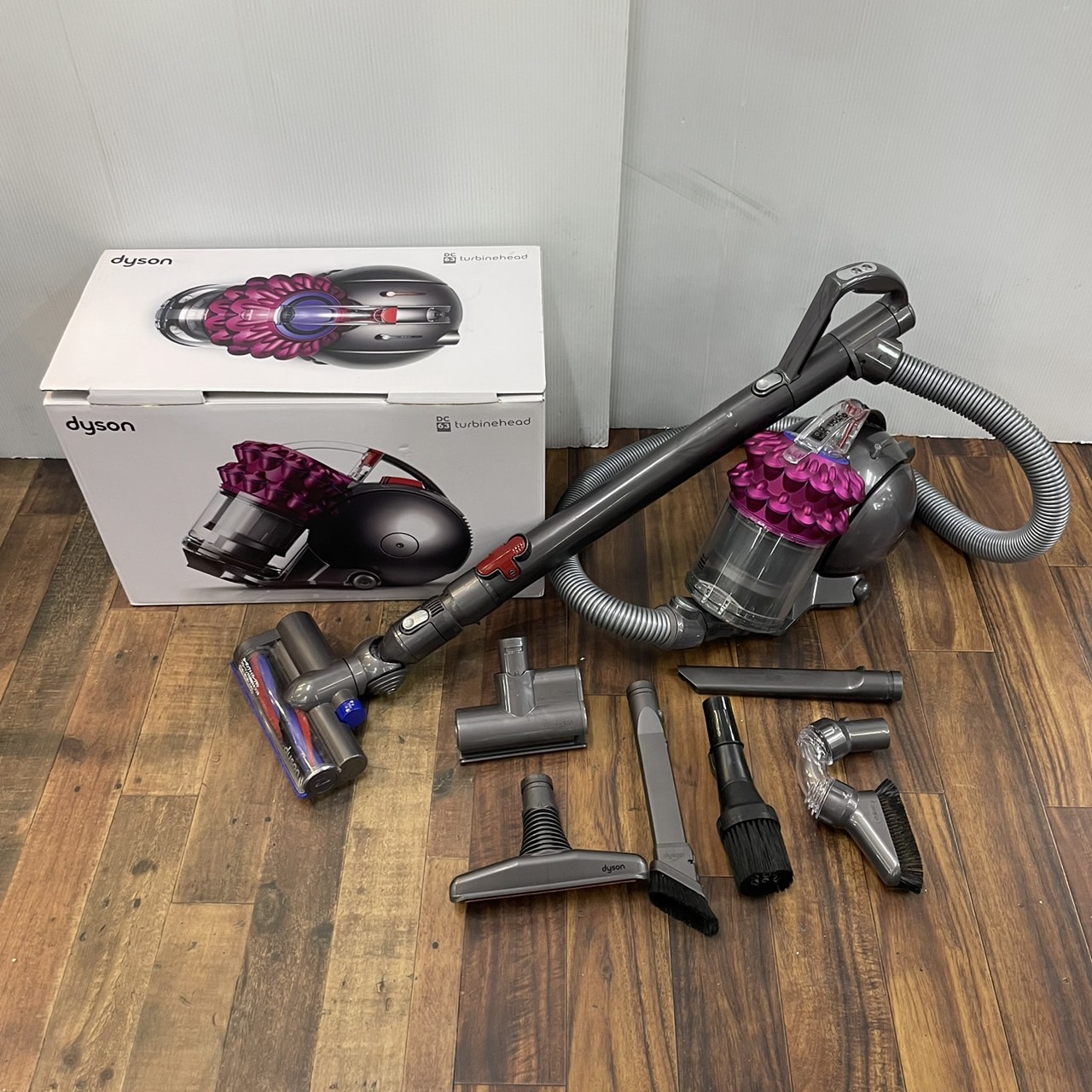 Dyson DC48 掃除機 本体 グレー・ピンク Dyson DC48 掃除機 本体