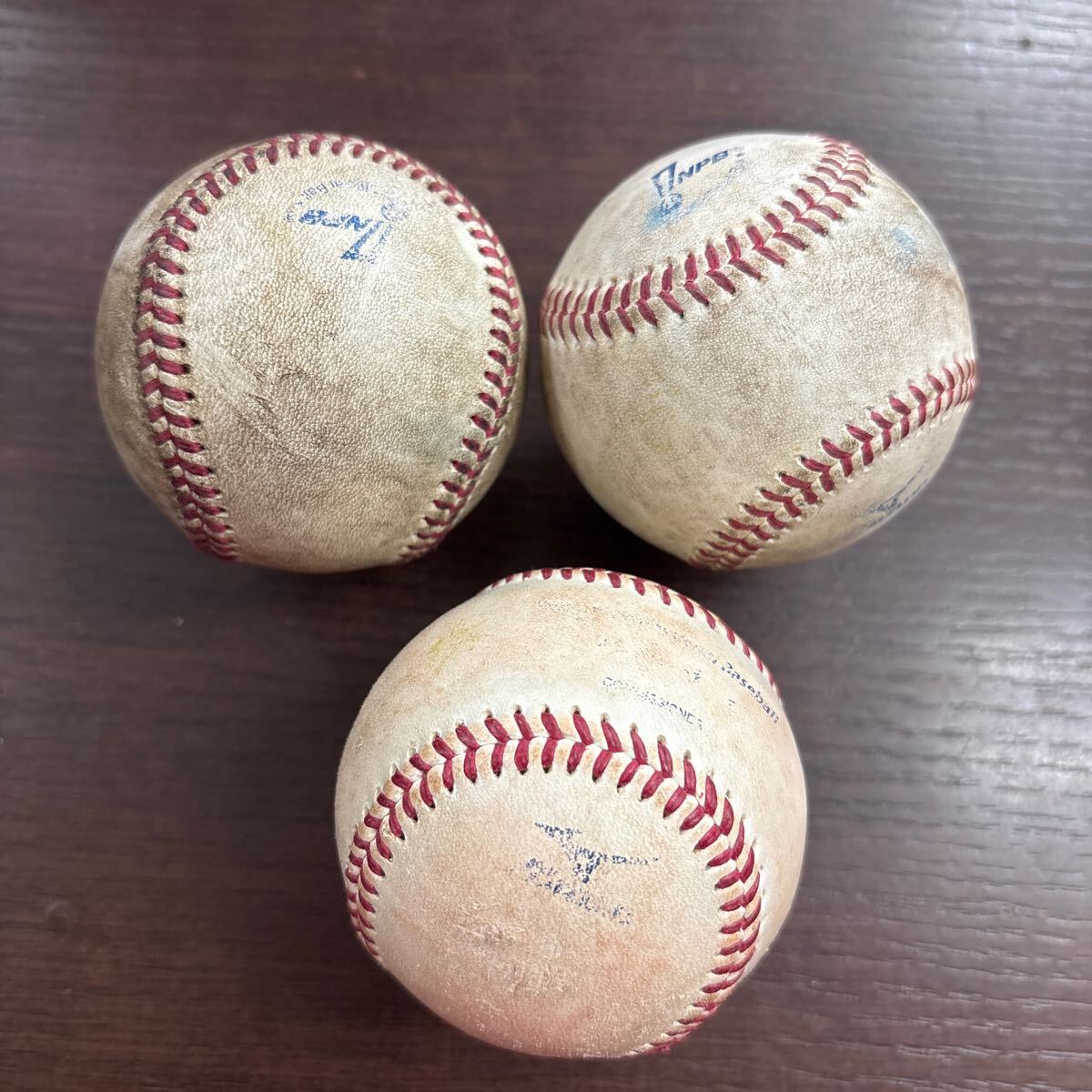 NPB 試合球12個セット実使用硬式野球ボール 硬式ボール