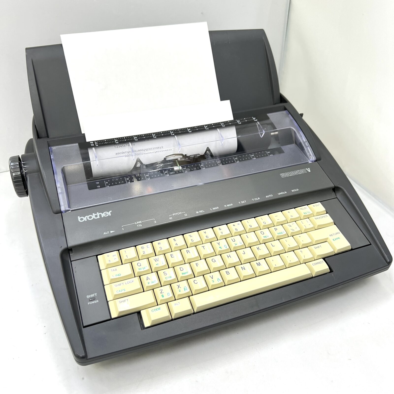 brother WORDSHOT V 電子タイプライター 買取させていただきました