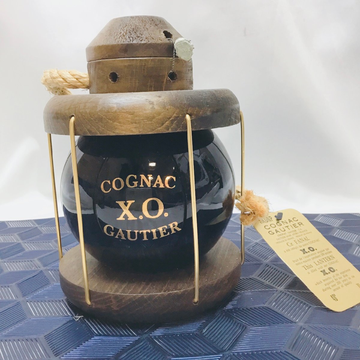 ゴーティエ XO ランタン型 700ml 40% GAUTIER コニャックブランデー