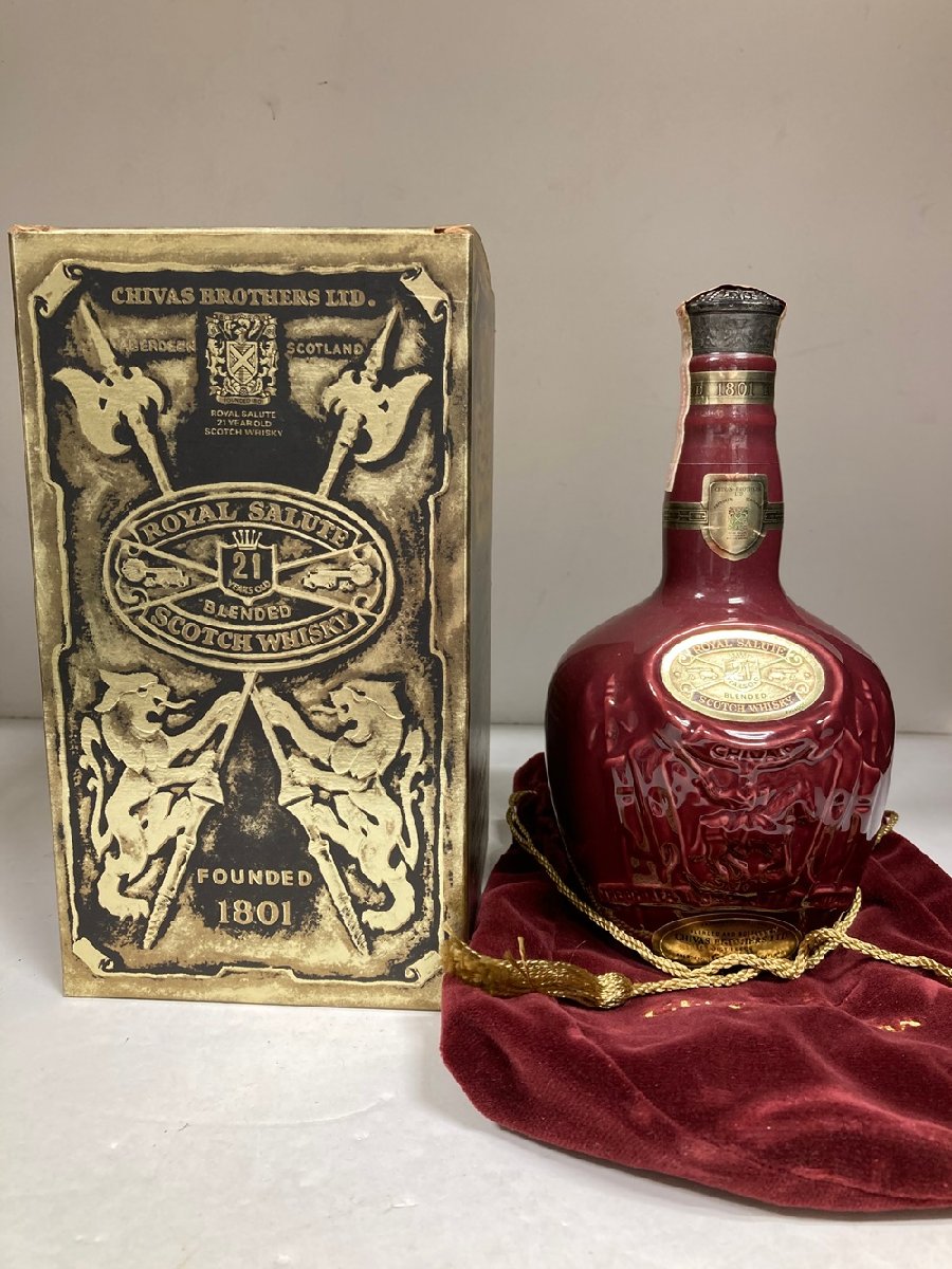 古酒 ロイヤルサルート ROYAL SALUTE（ロイヤルサルート）21年 40
