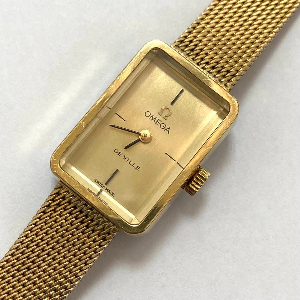 OMEGA De Ville オメガ デビル腕時計 ゴールドカラー (R2241wY)