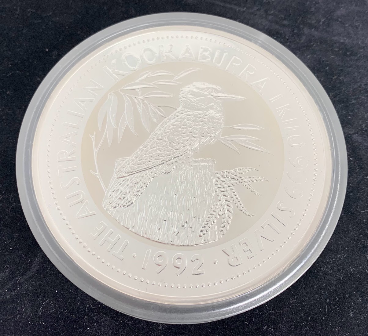 プラグ オーストラリア クッカバラ 1kg 銀貨 2001 プラグ