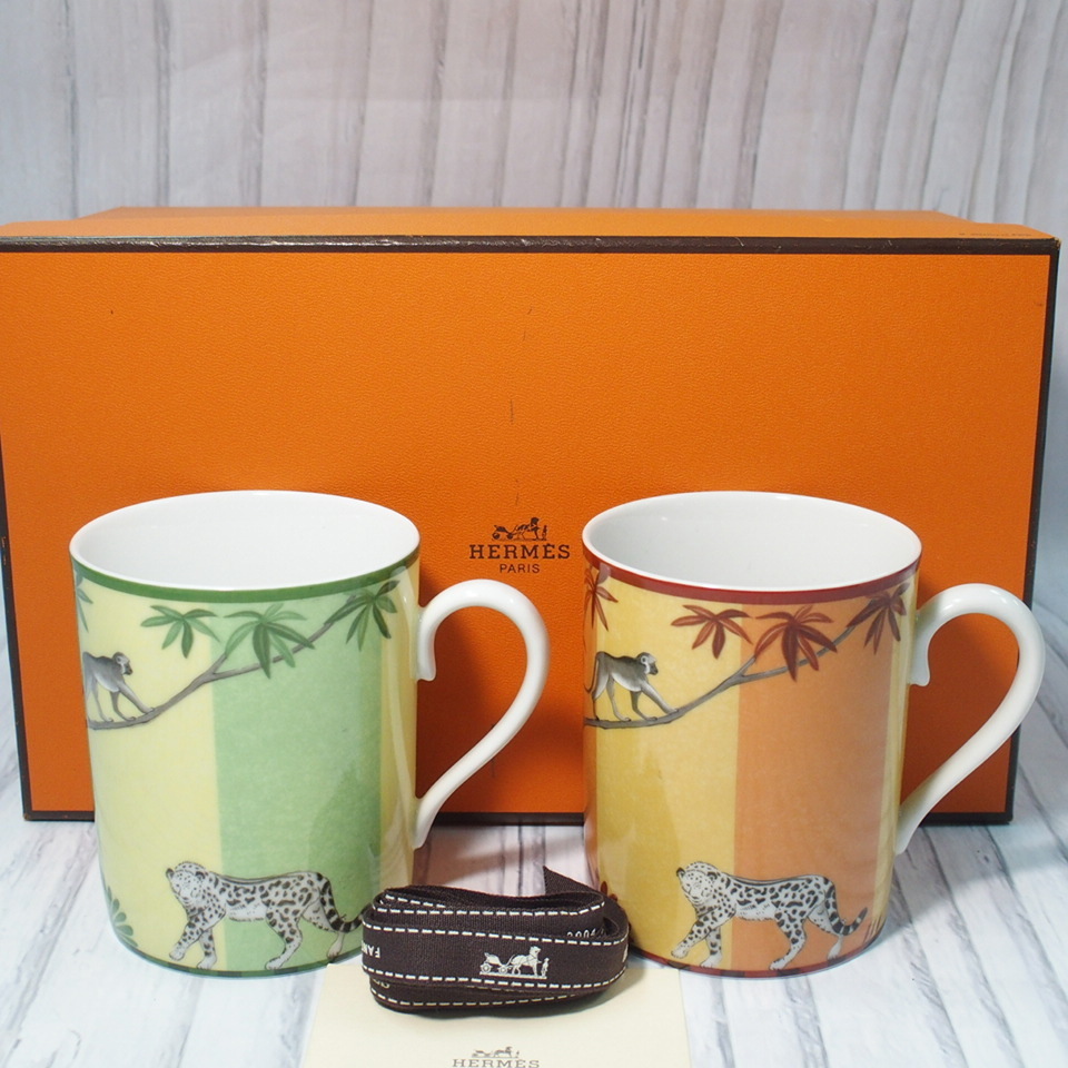 堺市南区泉ヶ丘のお客様より】HERMES エルメス アフリカ ペア