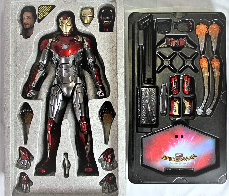 ホットトイズ スパイダーマン ホームカミング アイアンマン MARK47