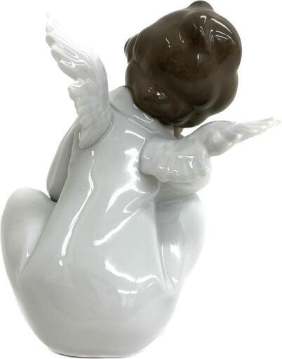 リヤドロ(Lladro) フィギュリン 天使の考え事（なんとかなるよ）4961