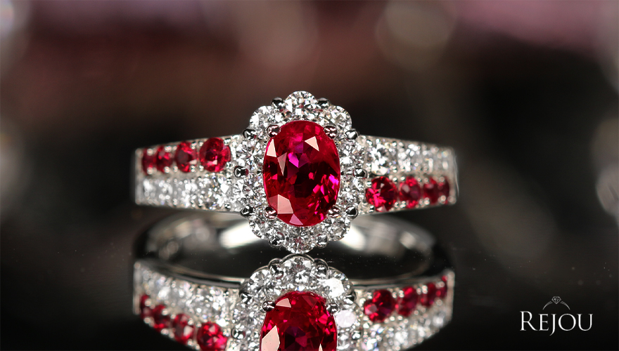 ルビー ビルマ産の極上ルビーリング ⭐明日までの特別価格にお値下げ