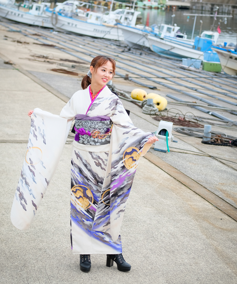 成人式/参列/振袖】ひと味違う迷彩柄☆迷彩 / 成人式や結婚式の振袖