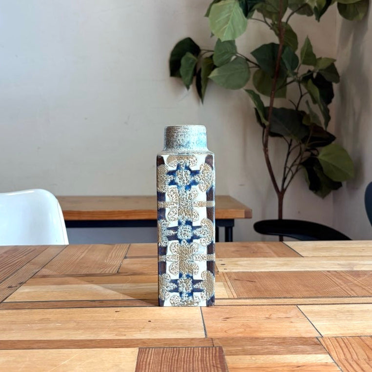 貴重！ロイヤルコペンと合併前のB&G社1970-1983年の花瓶 風車風景秀逸