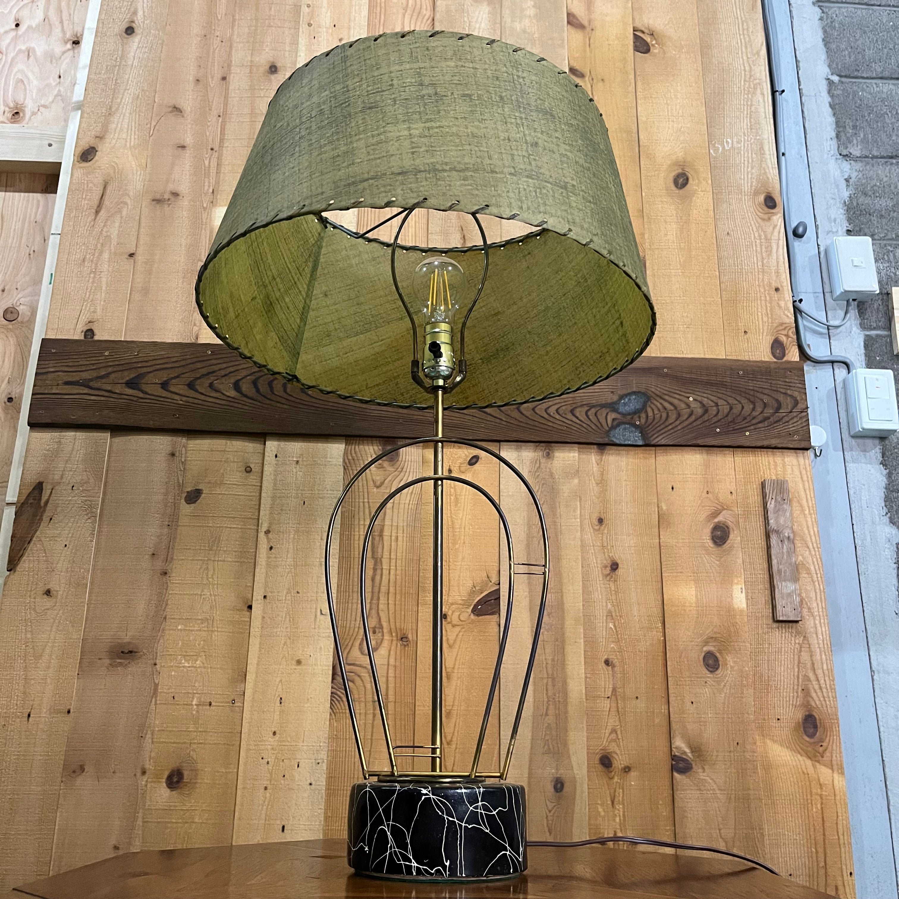 ミッドセンチュリー テーブルランプ アメリカ ヴィンテージ 中古 照明