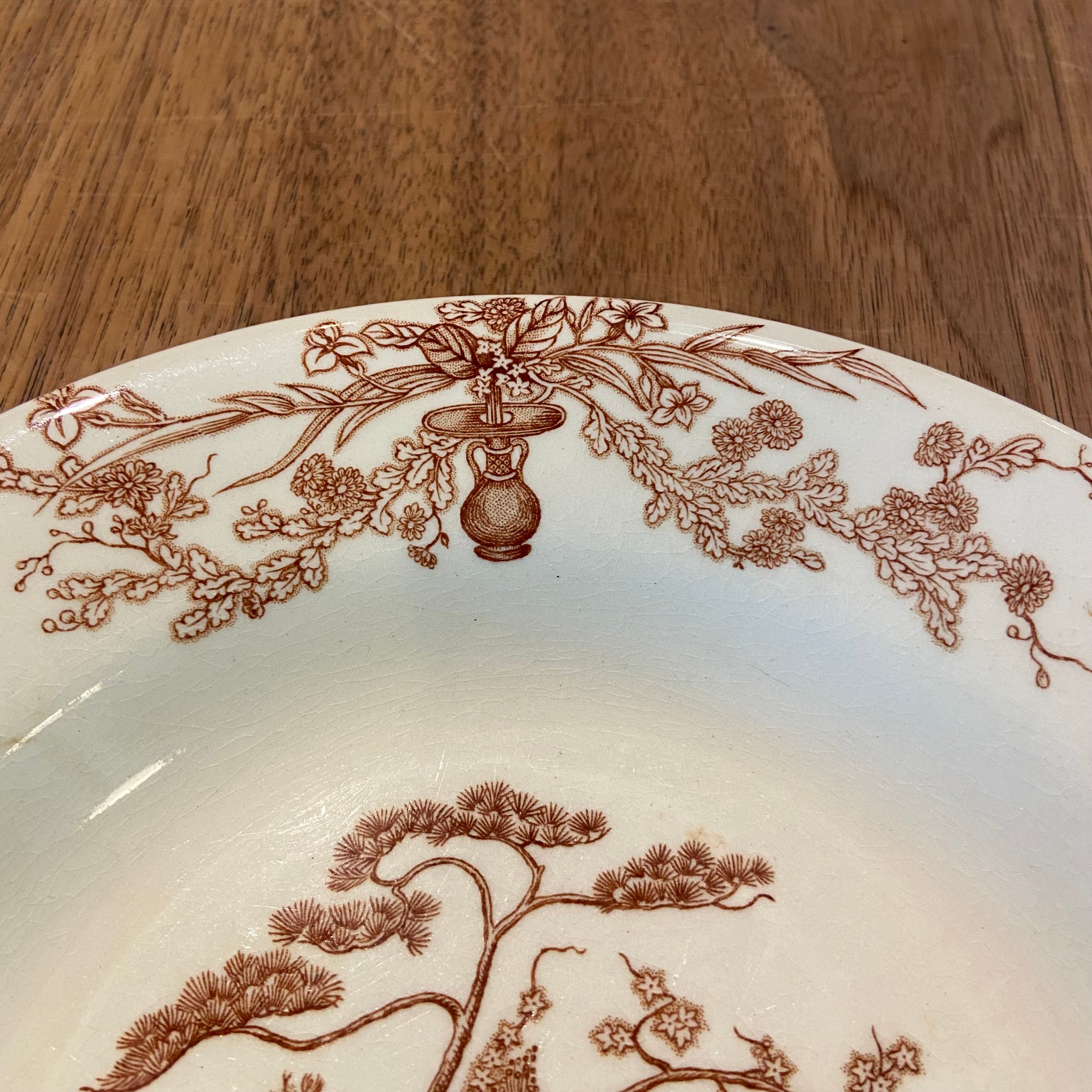 ジアン / GIEN アンティーク プレート フランス 中古 カジュアル