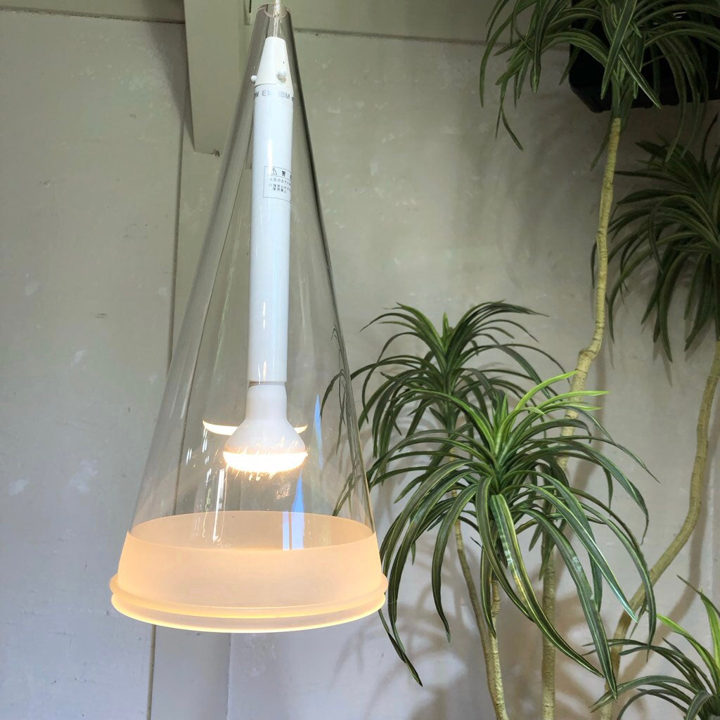 フロス / Flos フーシア / FUCSIA 1灯 ペンダントライト 中古 ガラス