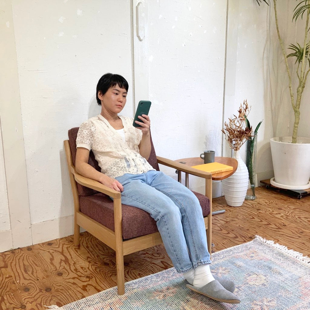 TECTA / テクタ K22 サイドテーブル オーク 中古 三角形 ソファ