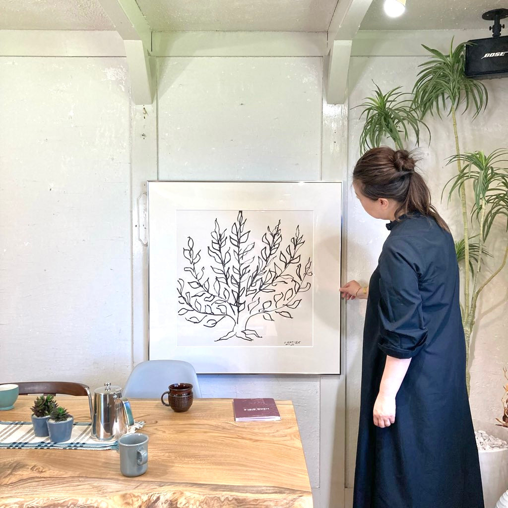 IDDE アンリマティス低木アートポスター