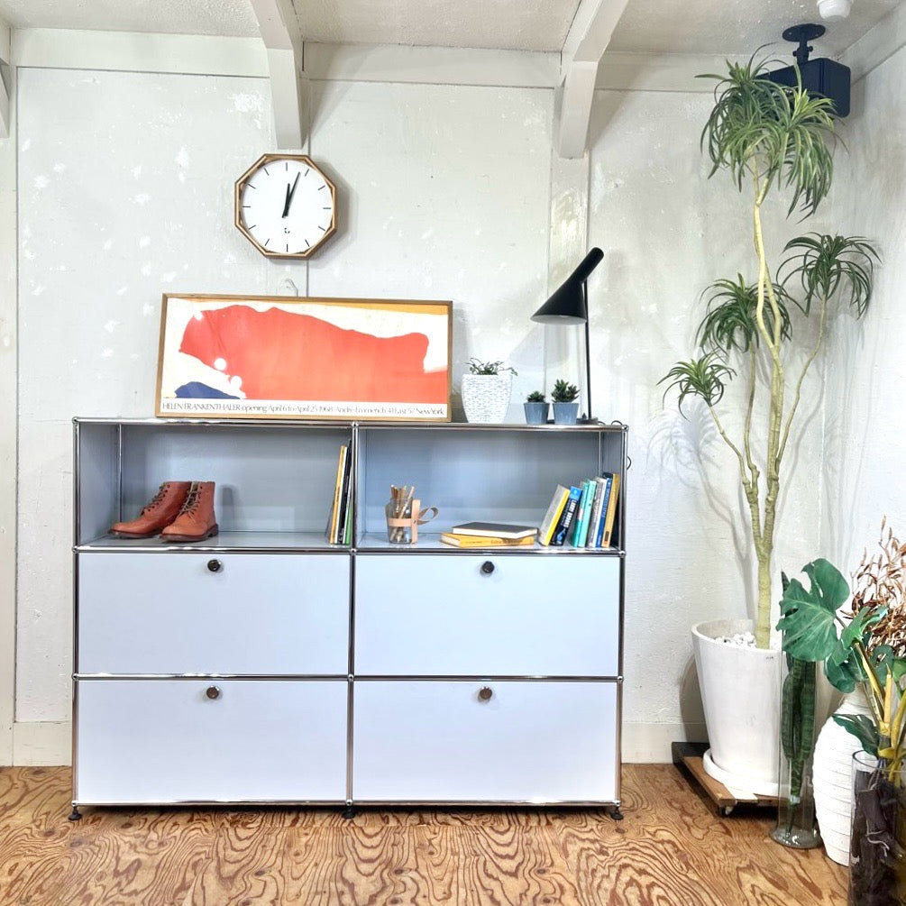 USMハラー / USM Haller モジュラーキャビネット オープンシェルフ 2列