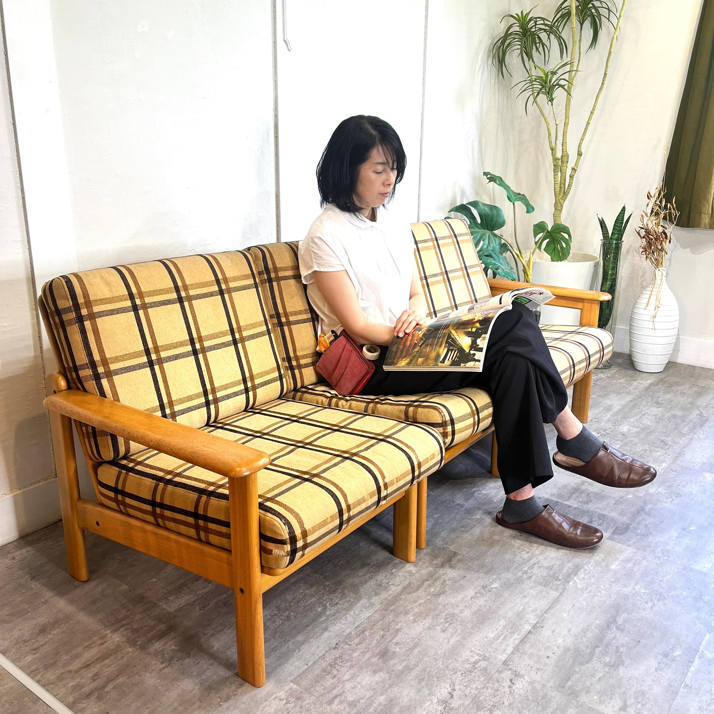 カリモク家具 / karimoku オールドカリモク レトロセパレート トリプル