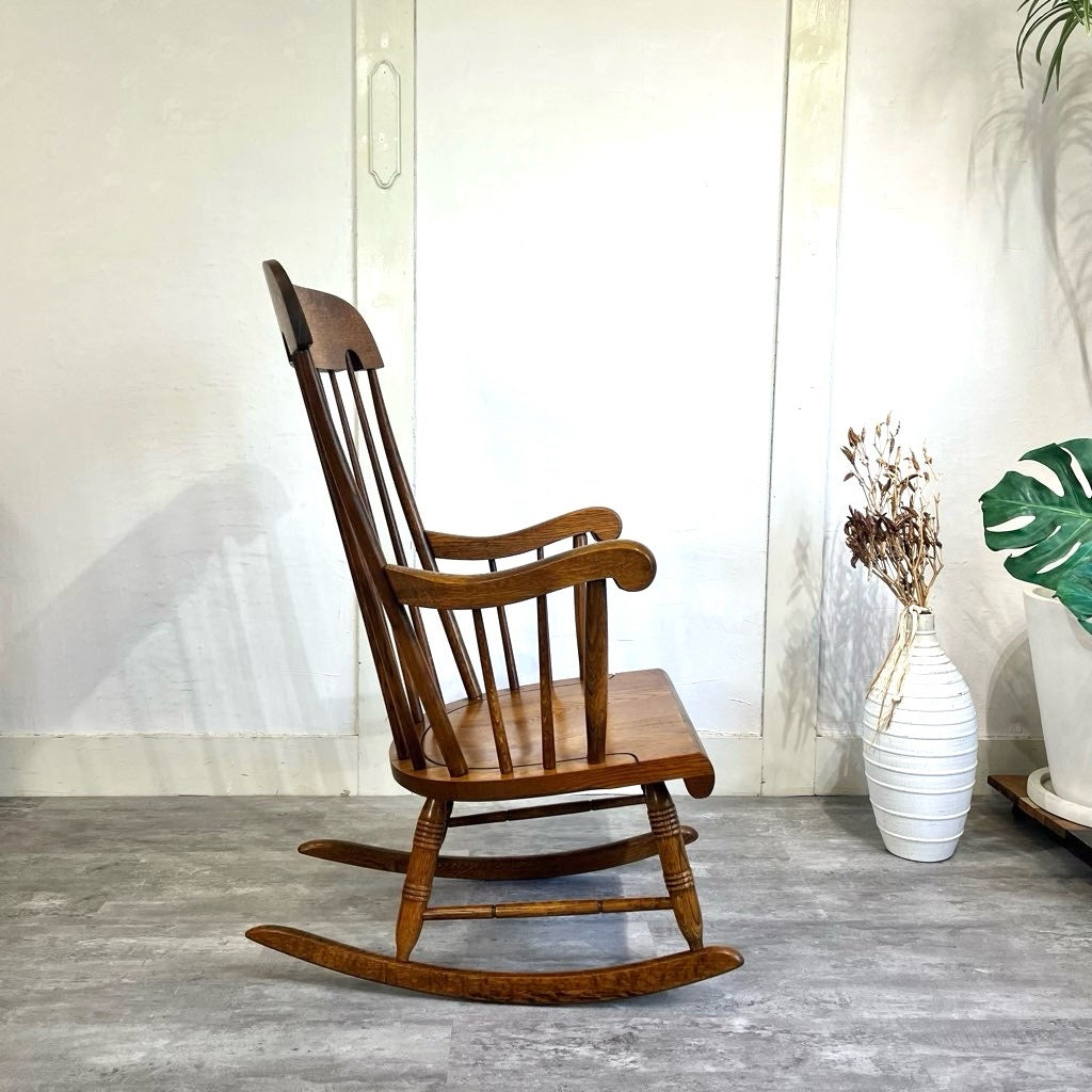 ☆値下げしました⤵️【飛騨産業】美品❗ロッキングチェア キツツキ